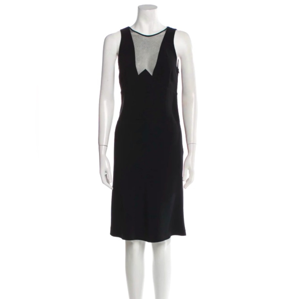 Moschino Cheap and Chic knee length black cocktail dress